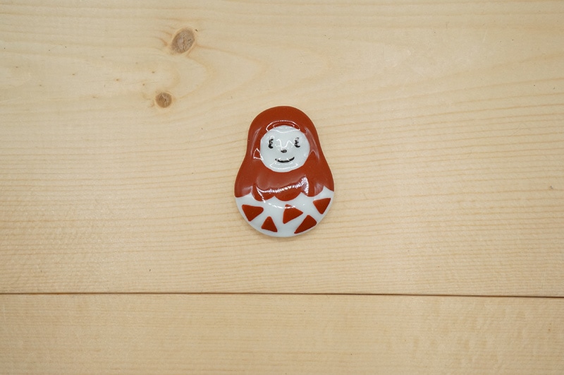 箸置き　だるま/ねぼすけ