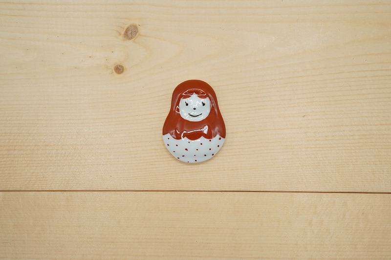 箸置き　だるま/マトリョーシカ
