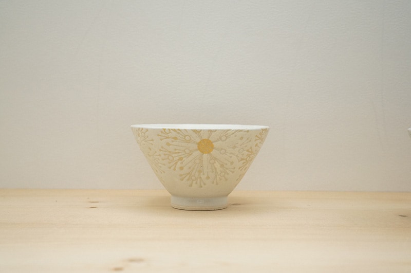 お茶碗 (波佐見焼/化粧花/イエロー) | 茶碗 | うつわ market place