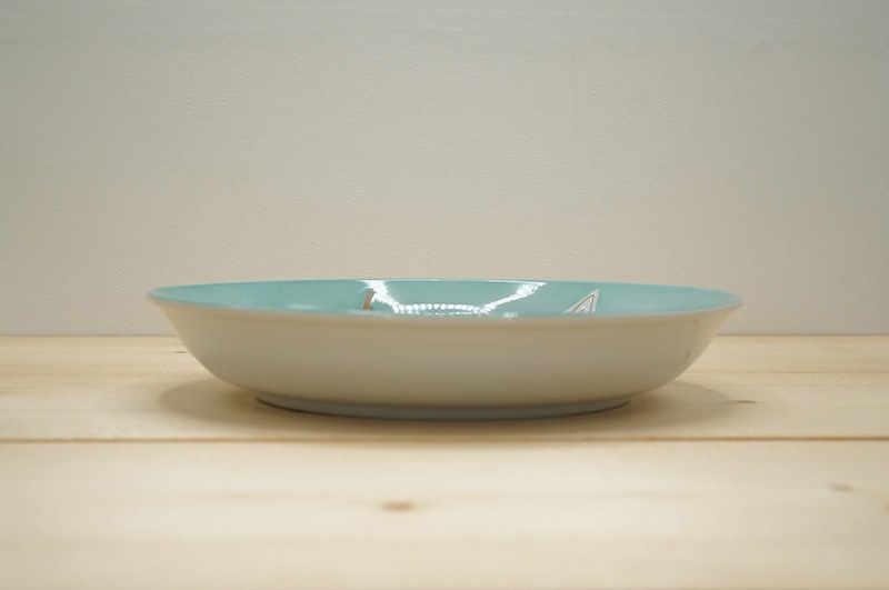 パスタ、カレー皿 ウネル(ミントグリーン) | カレー皿・パスタ皿