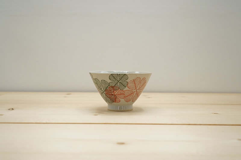 ミニお茶碗　(カロリーセーブ碗/クローバー)