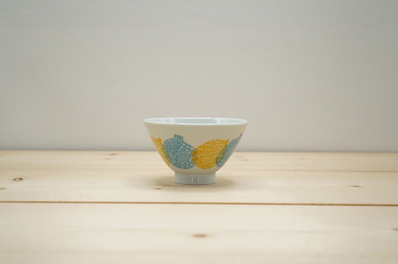 ミニお茶碗　(カロリーセーブ碗/丸紋重ね)