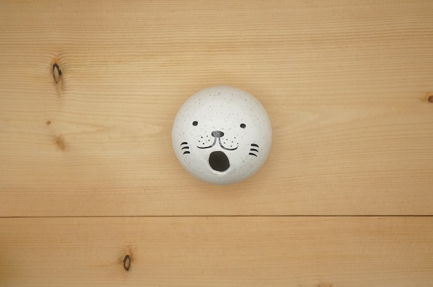 一輪挿し・文具立て（アザラシ）