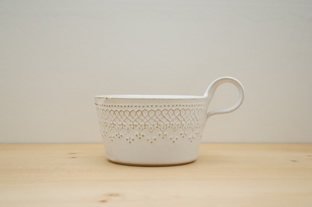 スープカップ（ガーデンフレンチレース/ホワイト）