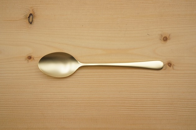 ティースプーン（マットゴールド）