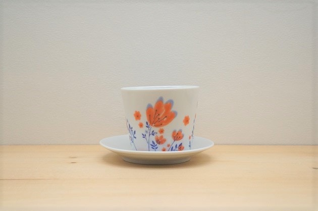 カップ＆ソーサ―（ハレクタニ/レッド）