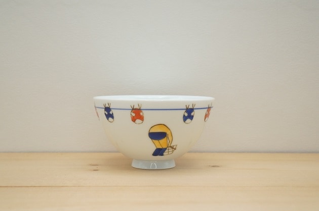 お茶碗（プロレスラー/マスクの洗濯）