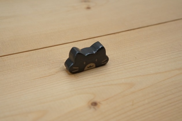 箸置き（ねこかお/黒）