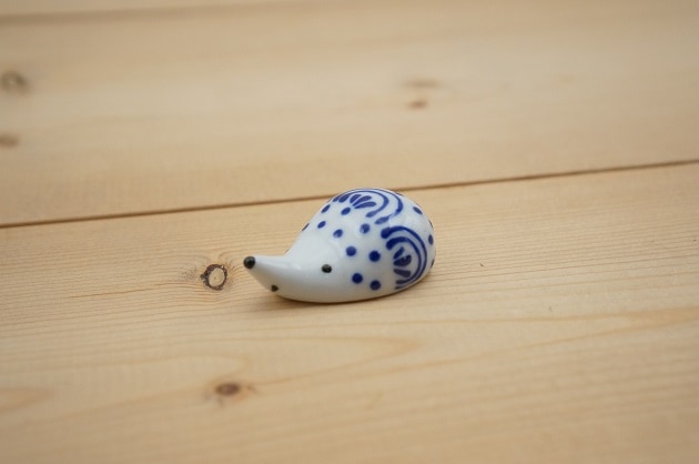 箸置き（ハリネズミ/青）