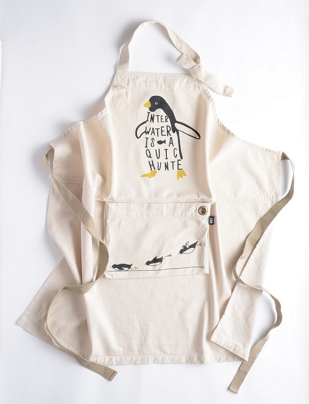 エプロン（ペンギン）