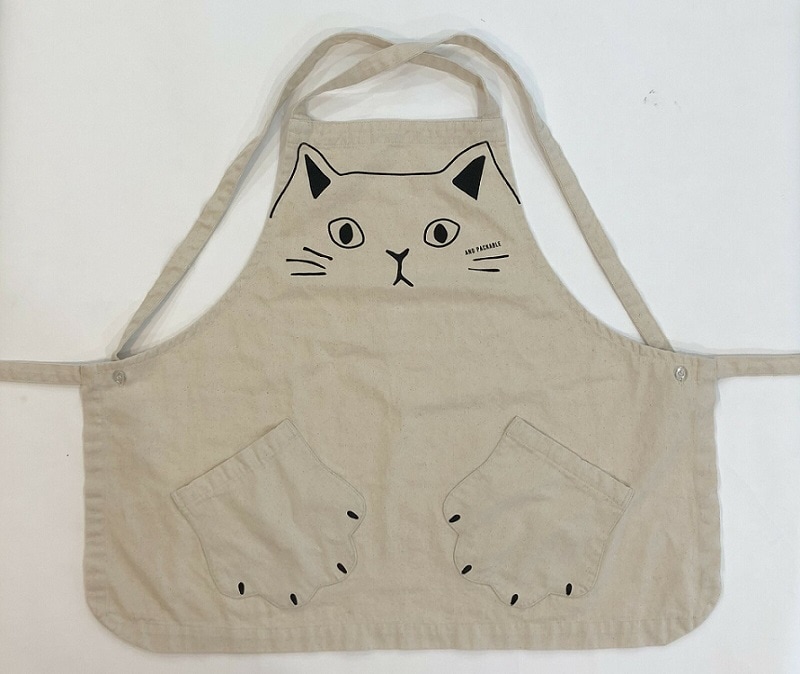 エプロン（ネコ/NT）