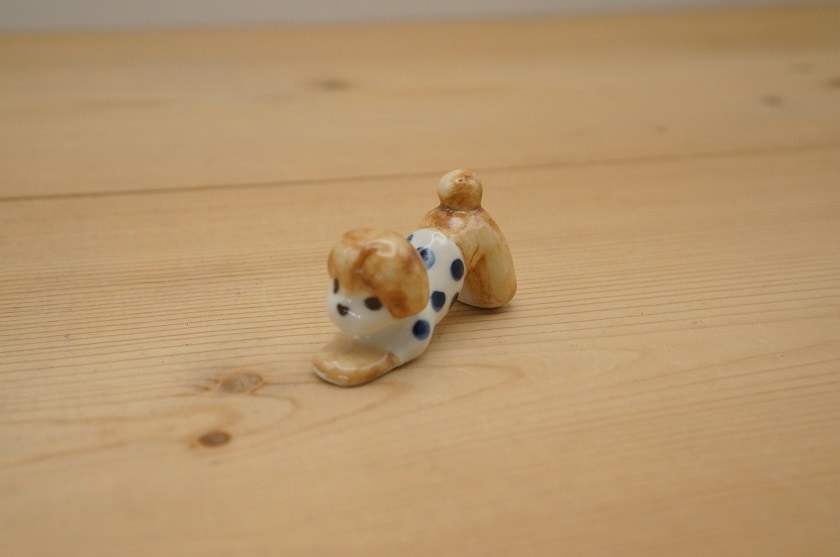 箸置き（プードル/青）