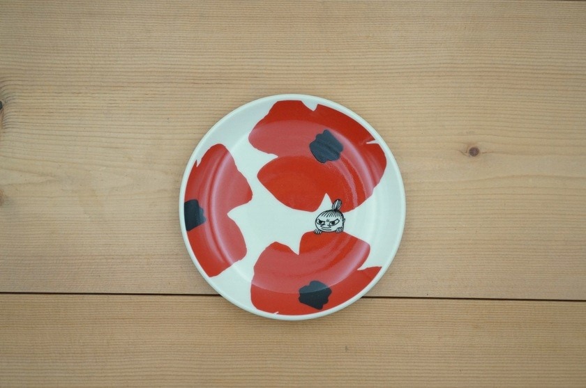 リトルミィ　プレート　廃盤品 リトルミィ泳ぐミィアラビアウォールプレート飾り皿12センチ