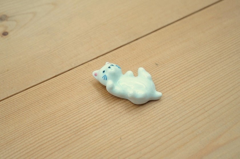 箸置き（ニャーオ/白猫） | 箸置き・その他 | うつわ market place