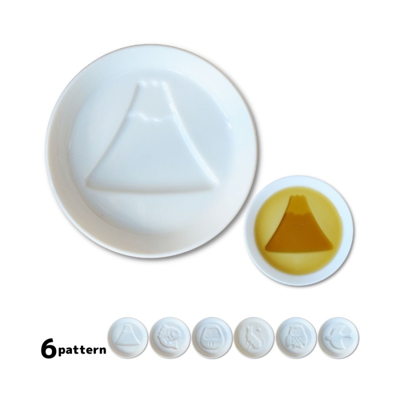 �񻺥��륨�åȤ��礦�滮1�С�Silhouette Soy Sauce Dish 1 Piece