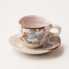 ��̥ ���ѥ����ҡ� �ս���TAKUMI Kiln-Change Coffee Cup & Saucer Shunju