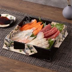 ������ ������ȭ��Kuro-Oribe Square Serving Bowl