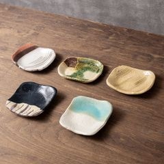 ��̥ ���Ѥ����龮��·��TAKUMI Kiln-Changed Tatara Small Plate Set