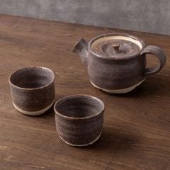 �ͻ��� �ݥå���Nezumi-Shino Teapot & Teacup Set
