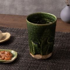 ���� Ħʸ �ե꡼���åס�Oribe Carved-Pattern Tumbler