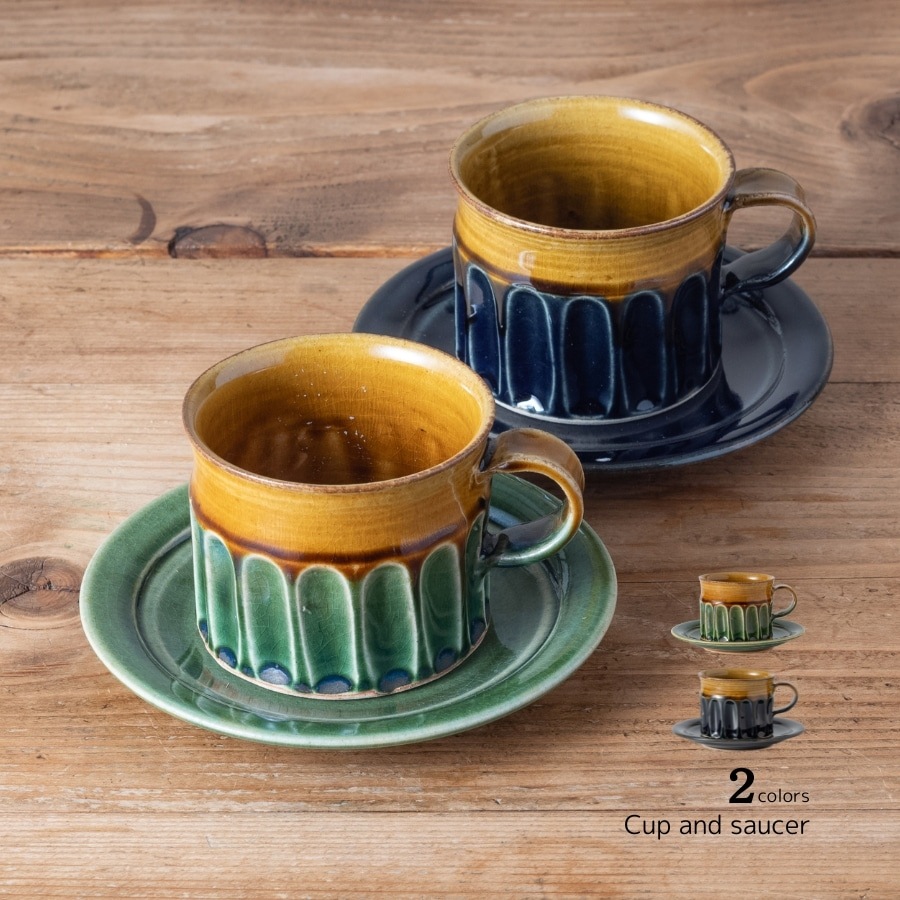 シノギロマンC/S Shinogi Roman Coffee Cup & Saucer | すべての商品