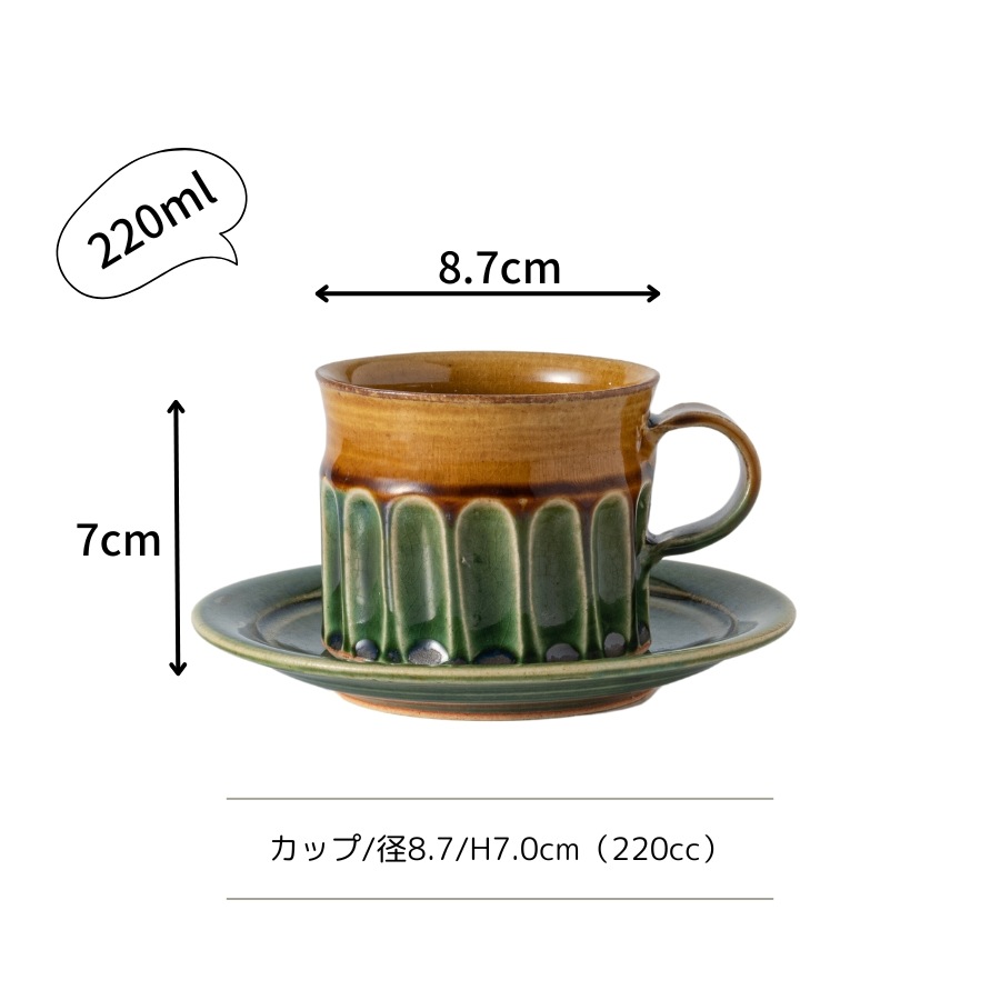���Υ����ޥ�C/S��Shinogi Roman Coffee Cup & Saucer