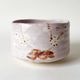 ��̥ �ԥ� �� ��������Ω��TAKUMI Pink Shino "Ume" Matcha Bowl