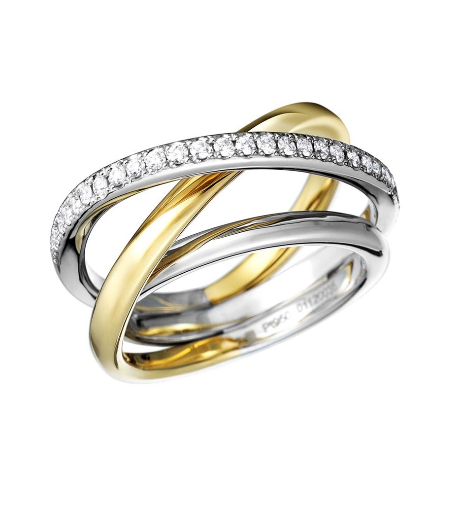 Pt/K18 Loop リング | リング | UYEDA JEWELLER ONLINE SHOP