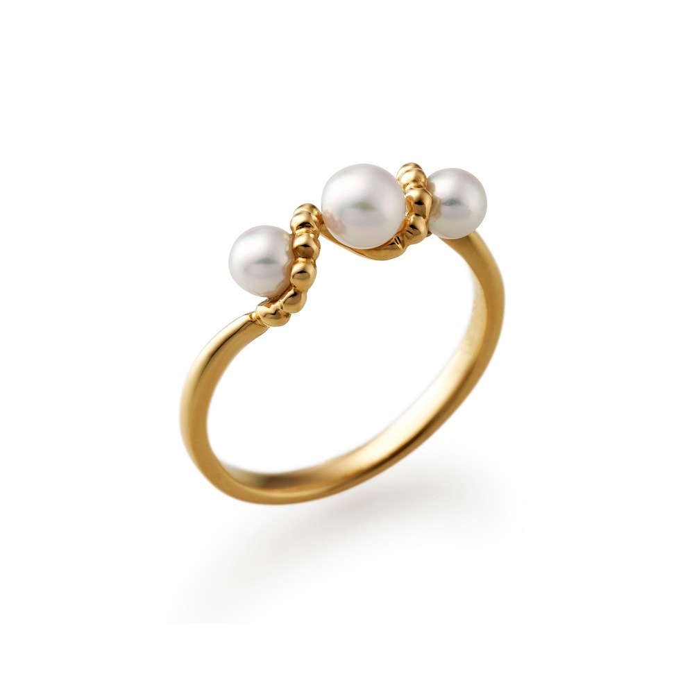 K18 パール リング(加藤タキさんからオードリー・ヘプバーンさんへ贈られたリング/レプリカ)-UYEDA JEWELLER ONLINE SHOP K18 パール リング(加藤タキさんからオードリー・ヘプバーンさんへ贈られたリング/レプリカ)-UYEDA JEWELLER ONLINE SHOP