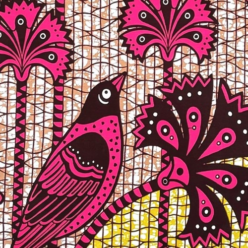 ◆マフラー◆アフリカ布◆鳥さん◆ハンドメイド◆ ◇マフラー◇アフリカ布◇鳥さん◇ハンドメイド◇