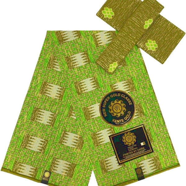 【サンプル処分】SP-107 ケンテプリント4ヤード＋2ヤードのセット　アフリカンプリント アフリカ 布 ブロード カットクロス ハンドメイド パッチワーク エコバッグ 手芸材料 ダンス 舞台 衣装 通園通学に