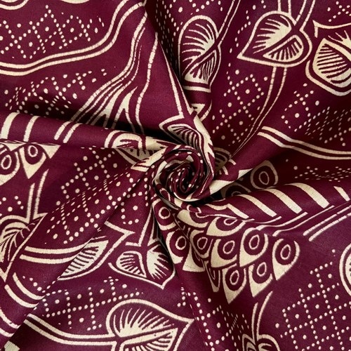 アフリカンプリント 布 生地 50cm単位 AP-13565  螺髪の花 徳が高い えんじ色 薄ベージュ  アフリカ 布 ブロード カットクロス ハンドメイド パッチワーク エコバッグ 手芸材料 ダンス 舞台 衣装 通園通学に