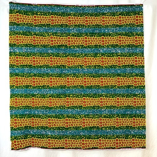 ＜sale＞アフリカンプリント 布 生地 50cm単位 AP-13459  カラフル染色体 ヒョウ柄的 マルチカラー  アフリカ 布 ブロード カットクロス ハンドメイド パッチワーク エコバッグ 手芸材料 ダンス 舞台 衣装 通園通学に