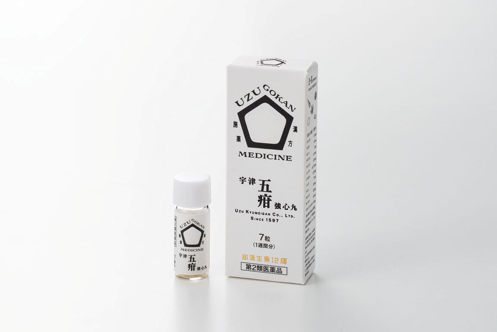 宇津救命丸（株）の大人向け五疳強心薬【第2類医薬品】７粒