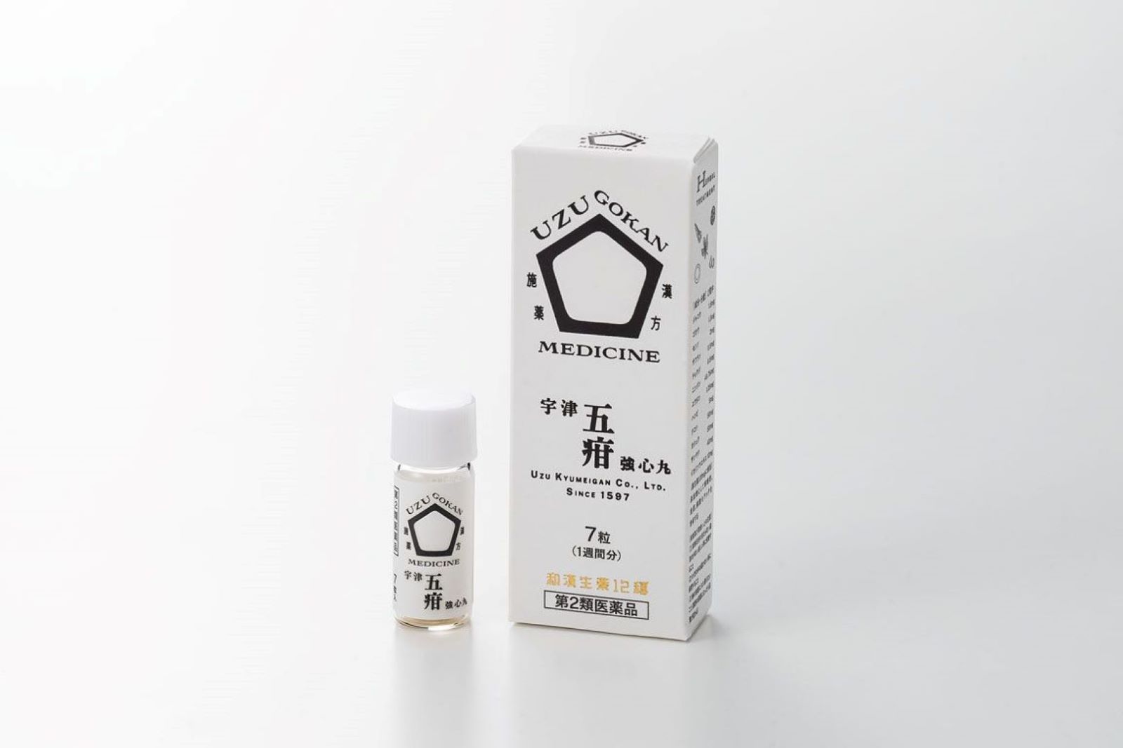 宇津救命丸（株）の大人向け五疳強心薬【第2類医薬品】７粒