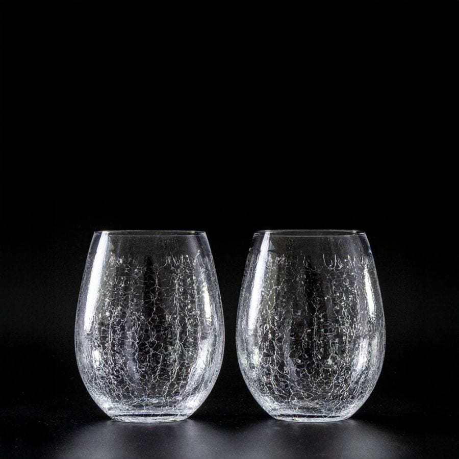 CRACKS　ワイングラスペア