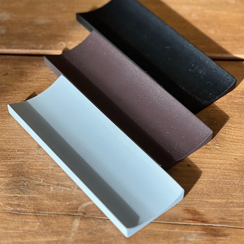 マットカラーおしぼりトレーブラック