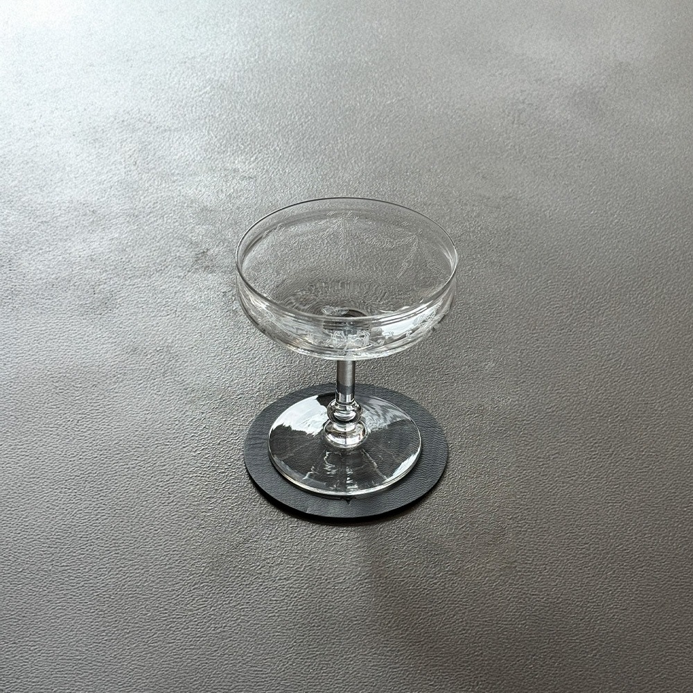 エゾシカ革のコースター