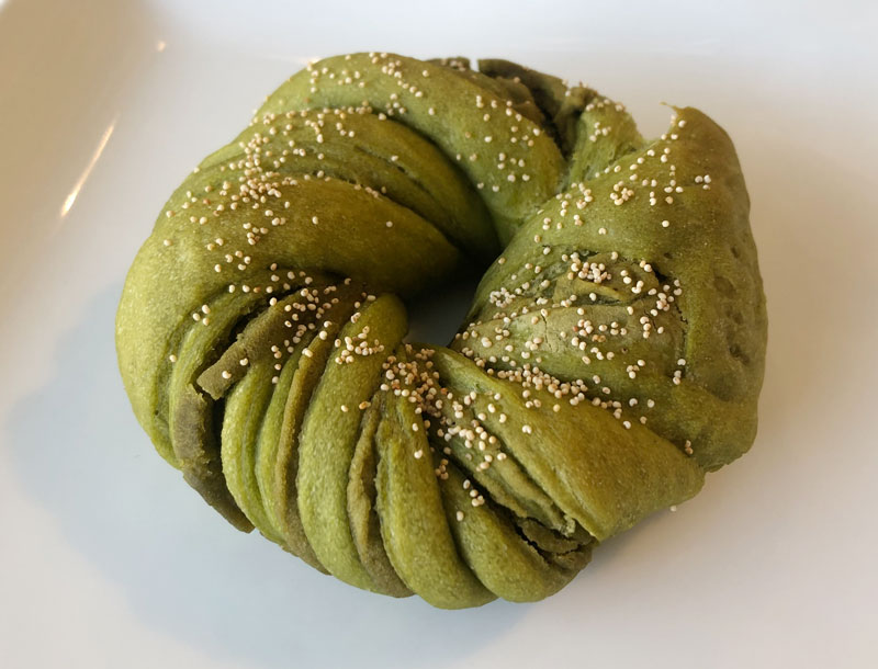 抹茶ツイスト | スイーツベーグル | 岐阜県各務原市のベーグル専門店