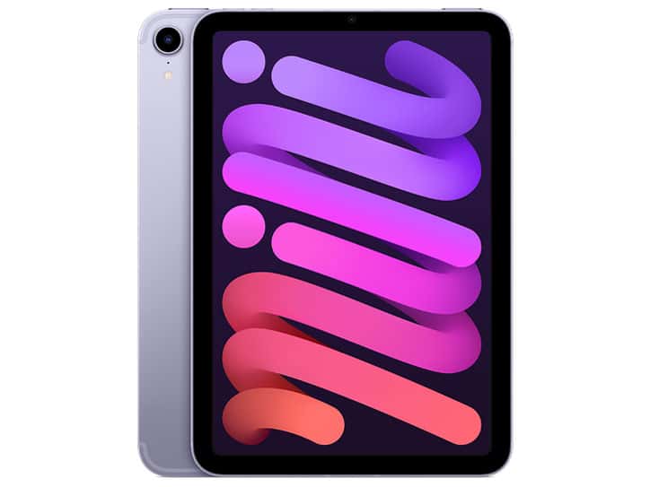 AppleiPad mini 8.3インチ 第6世代 Wi-Fi+Cellular 64GB 2021年秋モデル MK8E3J/A SIMフリー [パープル] Y通常配送商品