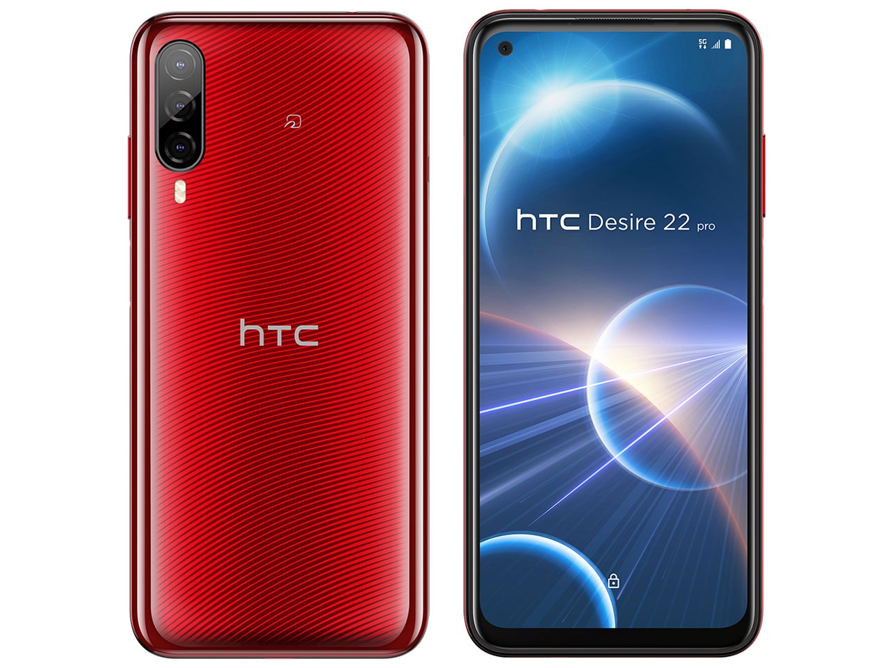 HTCHTC Desire 22 pro SIMフリー [サルサ・レッド] (SIMフリー) Y通常配送商品