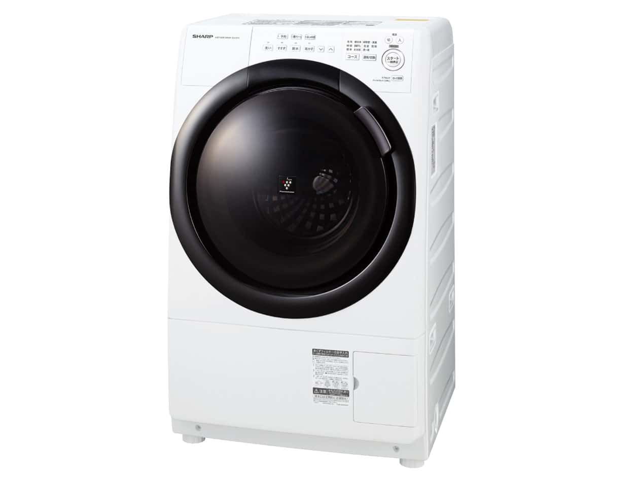 シャープES-S7H-WL [クリスタルホワイト] 大型配送商品