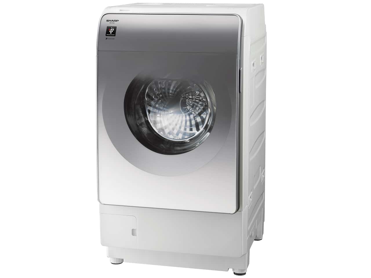 シャープES-X12C-SL [クリスタルシルバー] 大型配送商品