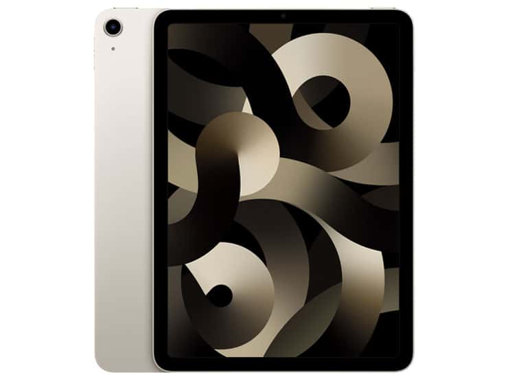 AppleiPad Air 10.9インチ 第5世代 Wi-Fi 64GB 2022年春モデル MM9F3J/A [スターライト] Y通常配送商品