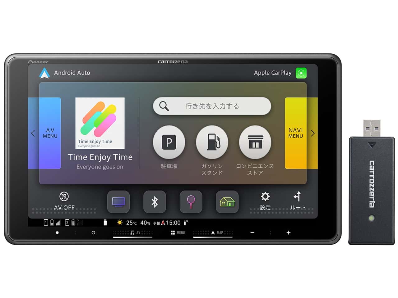 パイオニア楽ナビ AVIC-RF722-DC Y通常配送商品