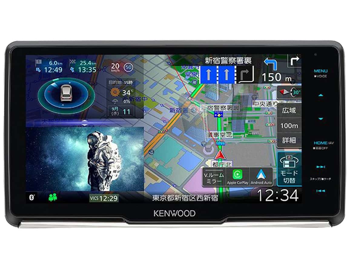 ケンウッド彩速ナビ MDV-M911HDF Y通常配送商品