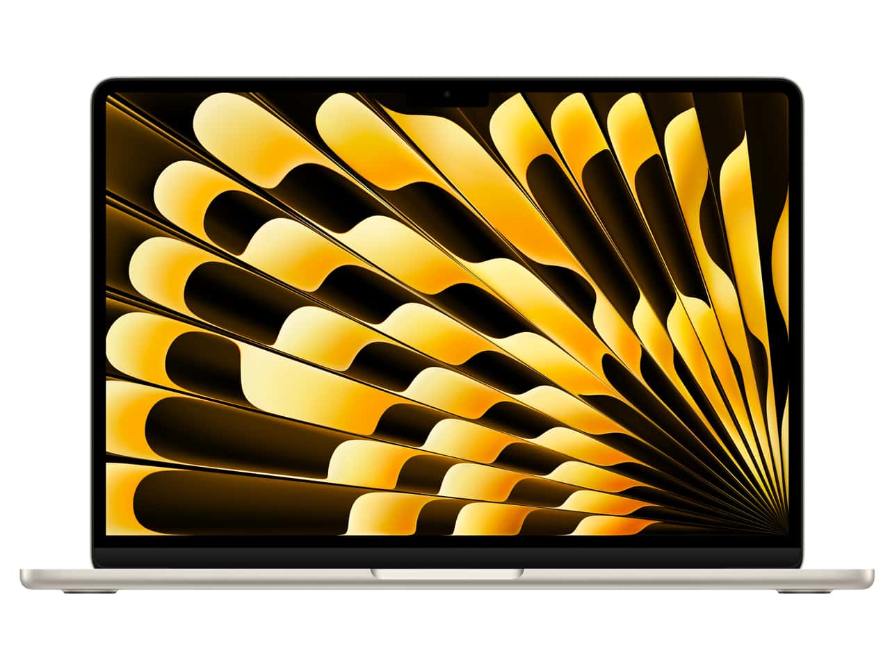 AppleMacBook Air 13.6インチ Liquid Retinaディスプレイ MW103J/A [スターライト] Y通常配送商品