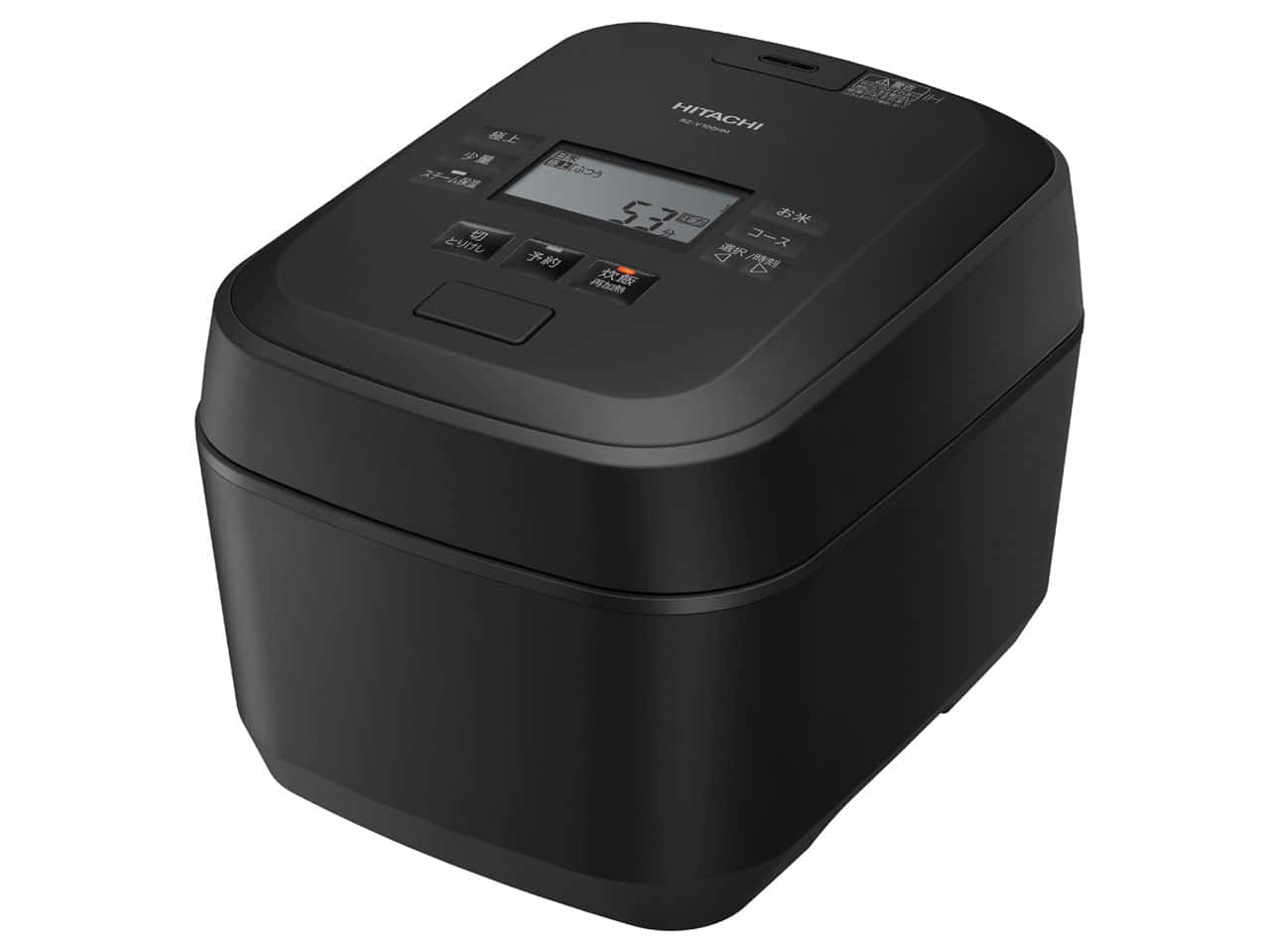 日立ふっくら御膳 RZ-V100HM(K) [フロストブラック] Y通常配送商品