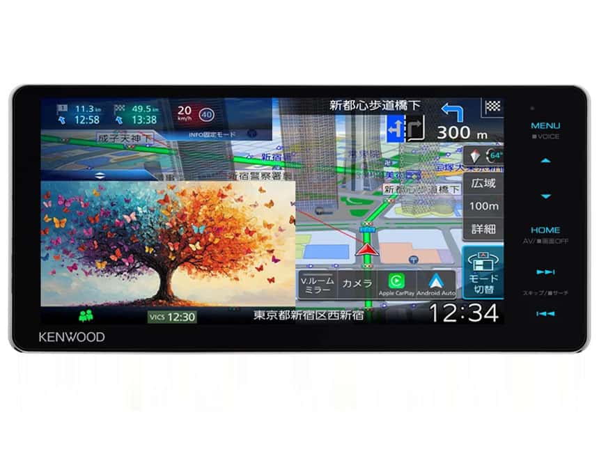 ケンウッド彩速ナビ MDV-M712W Y通常配送商品