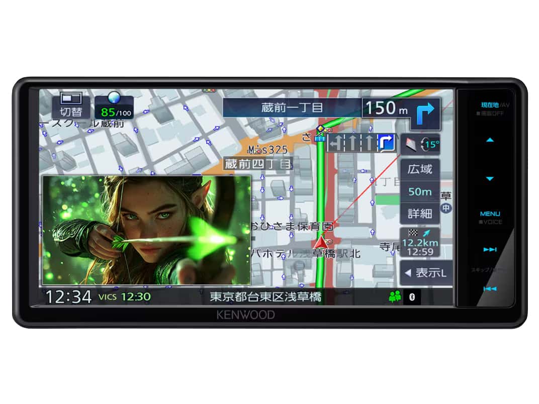 ケンウッド彩速ナビ MDV-L613W Y通常配送商品